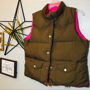 American Eagle Reversible Puff Vest